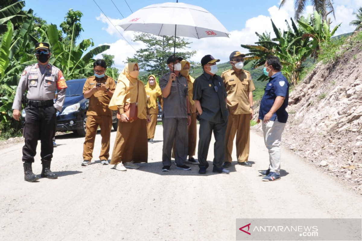 Pekerjaan Jalan Tangkobu - Pentadu ditargetkan rampung November 2021