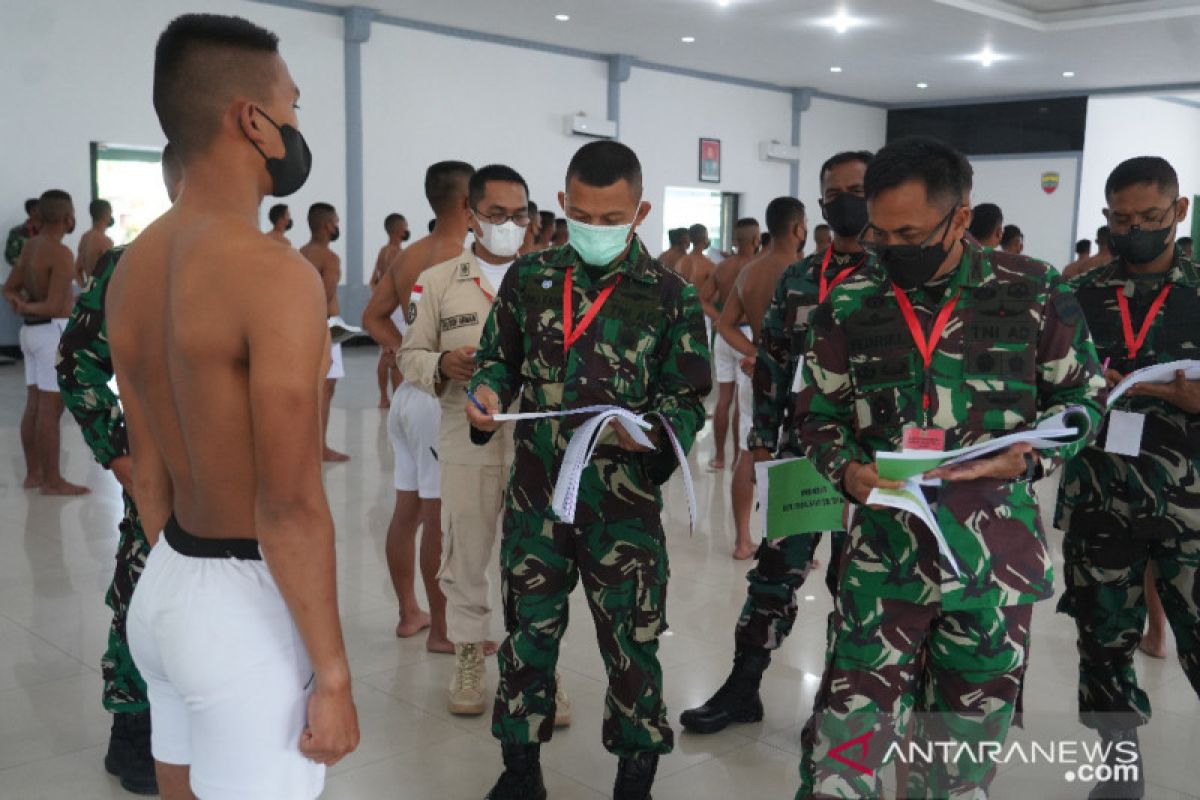 Danrem 023/KS pimpin sidang Parade Cata PK TNI AD gelombang II