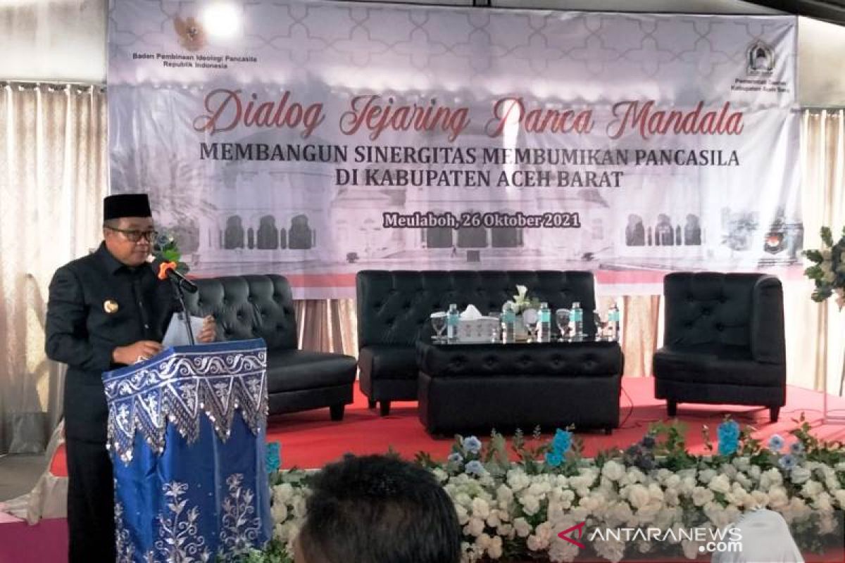 Bupati Aceh Barat jadikan daerahnya basis pengembangan ideologi Pancasila di Tanah Air