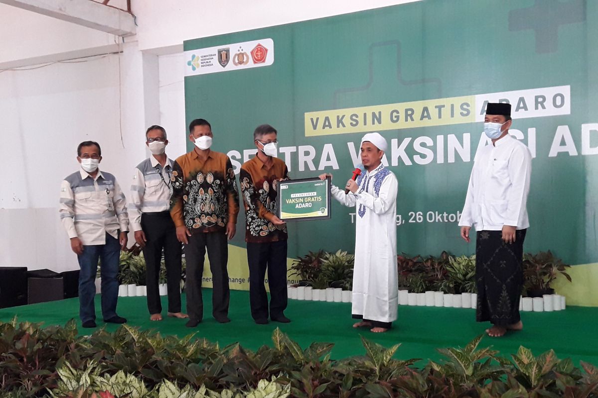 Gelaran vaksin gratis Adaro sediakan 10 hadiah umroh untuk masyarakat