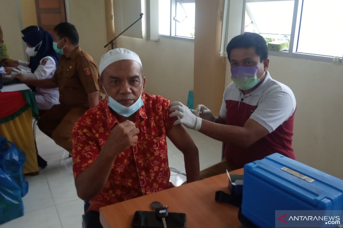 Target vaksin badunsanak di Kecamatan Lubukbasung