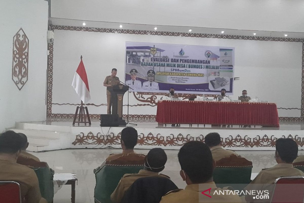 Bupati Gumas: Pendirian BUMDes harus sesuai potensi desa