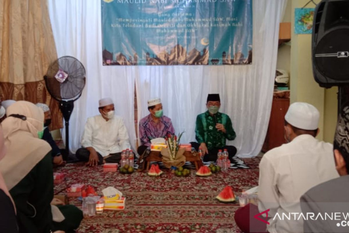 Wabup HST hadiri Peringatan Maulid oleh kerukunan mahasiswa Murakata di Banjarmasin