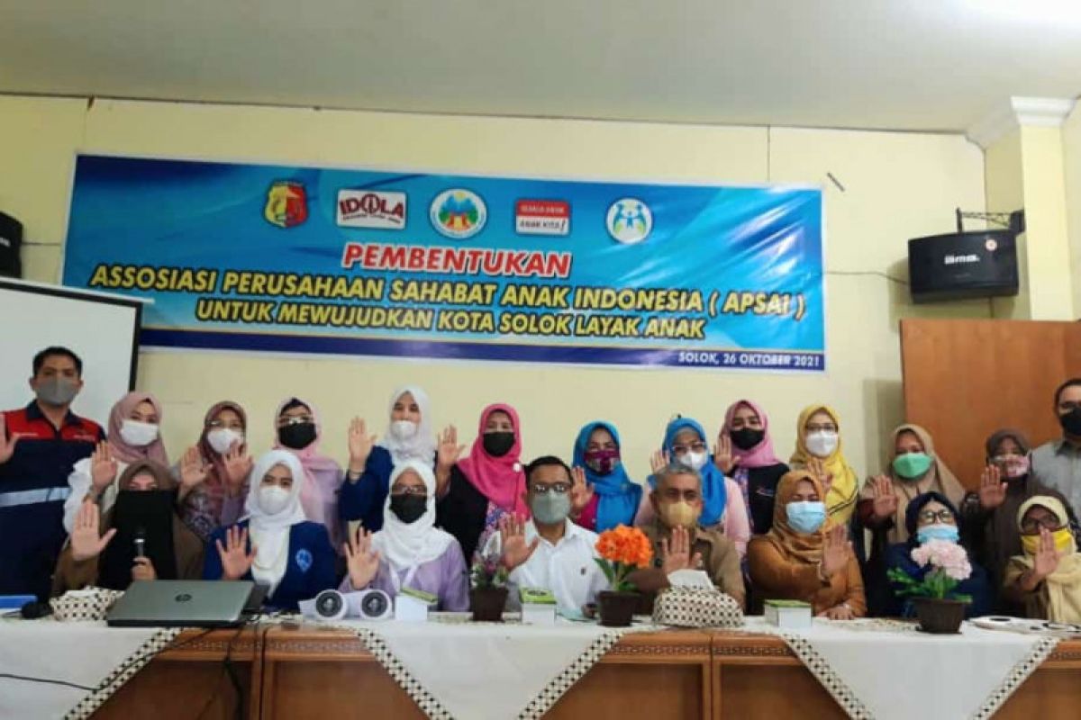Kota Solok bentuk Asosiasi Perusahaan Sahabat Anak Indonesia