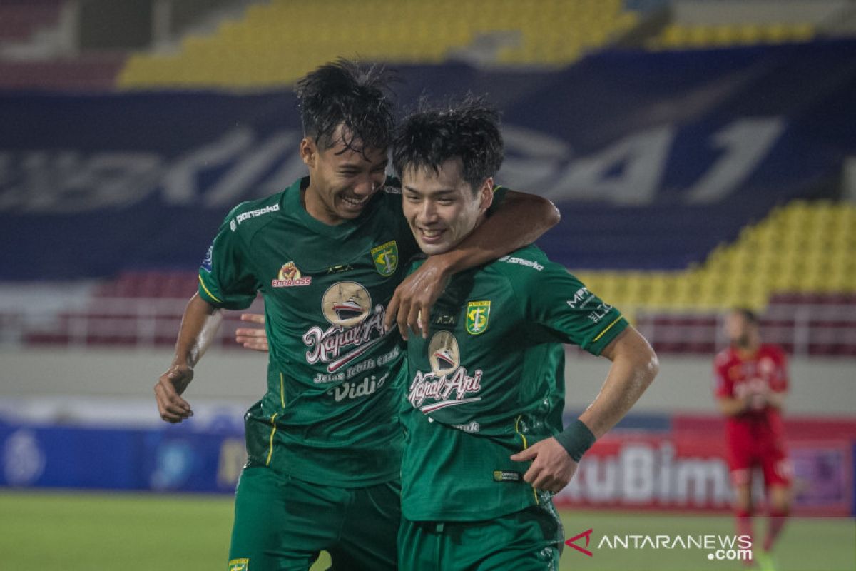 Persebaya Surabaya tundukkan Persija Jakarta skor 1-0