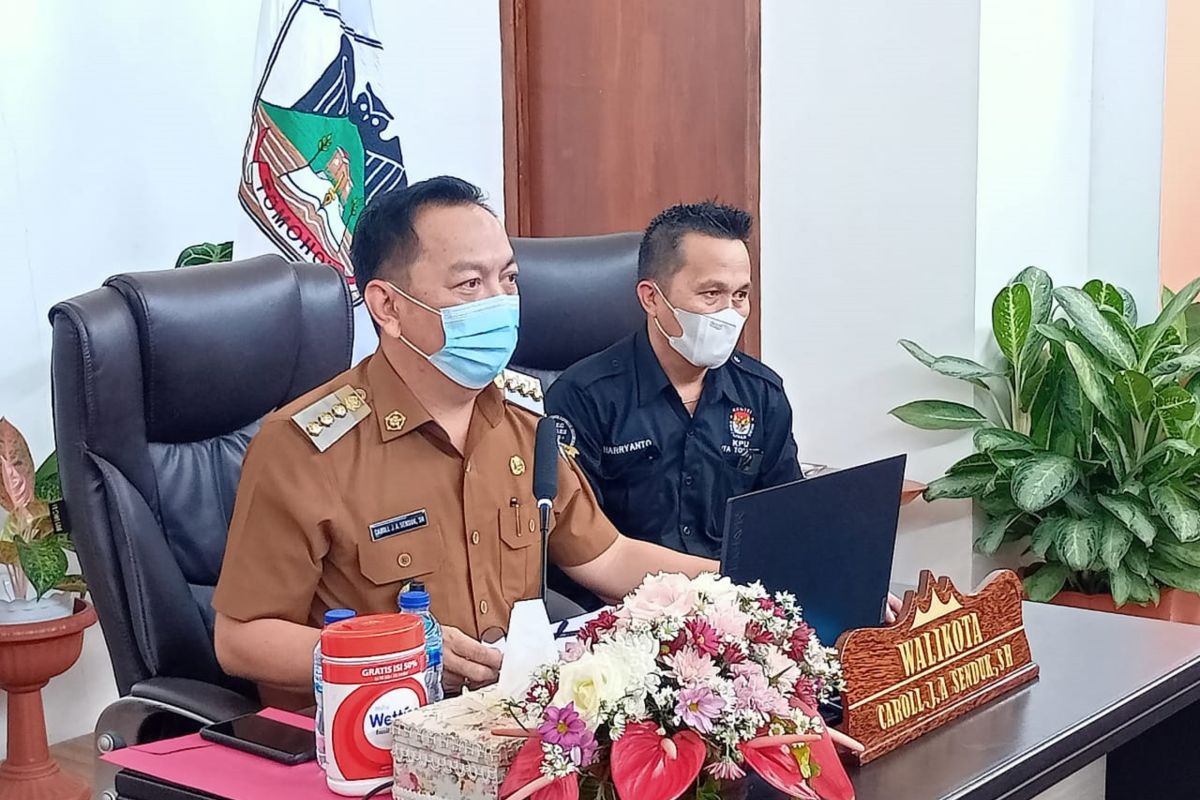 Angka partisipasi pemilih pilkada Tomohon di atas 90 persen