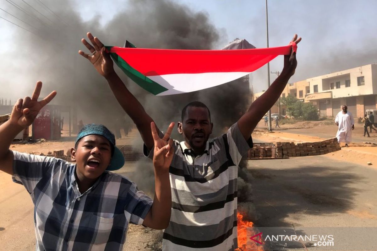 Kudeta militer di Sudan diprotes, tujuh orang tewas