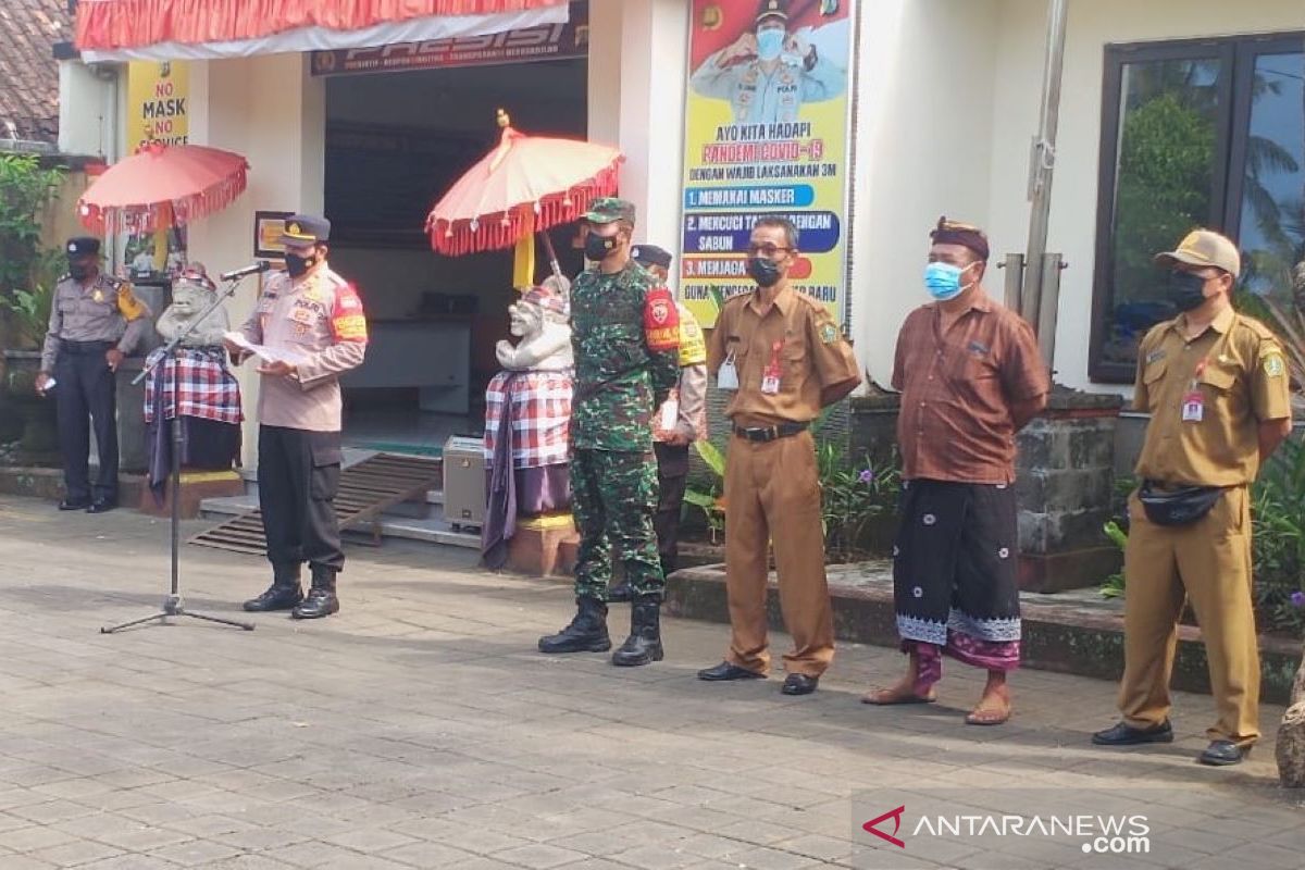 Polisi di Tabanan bentuk Satgas COVID-19/Satpam