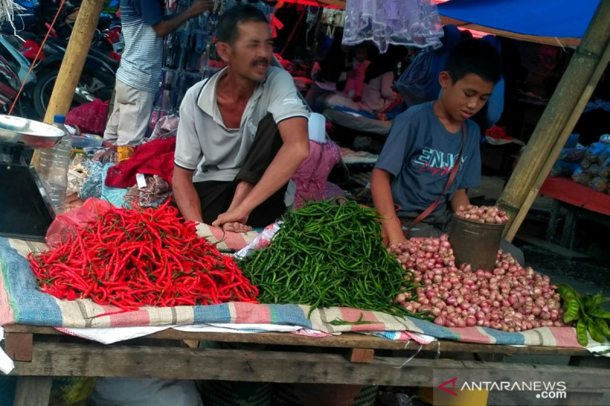 Harga cabai di Solok Selatan naik menjadi Rp50 ribu perkilogram