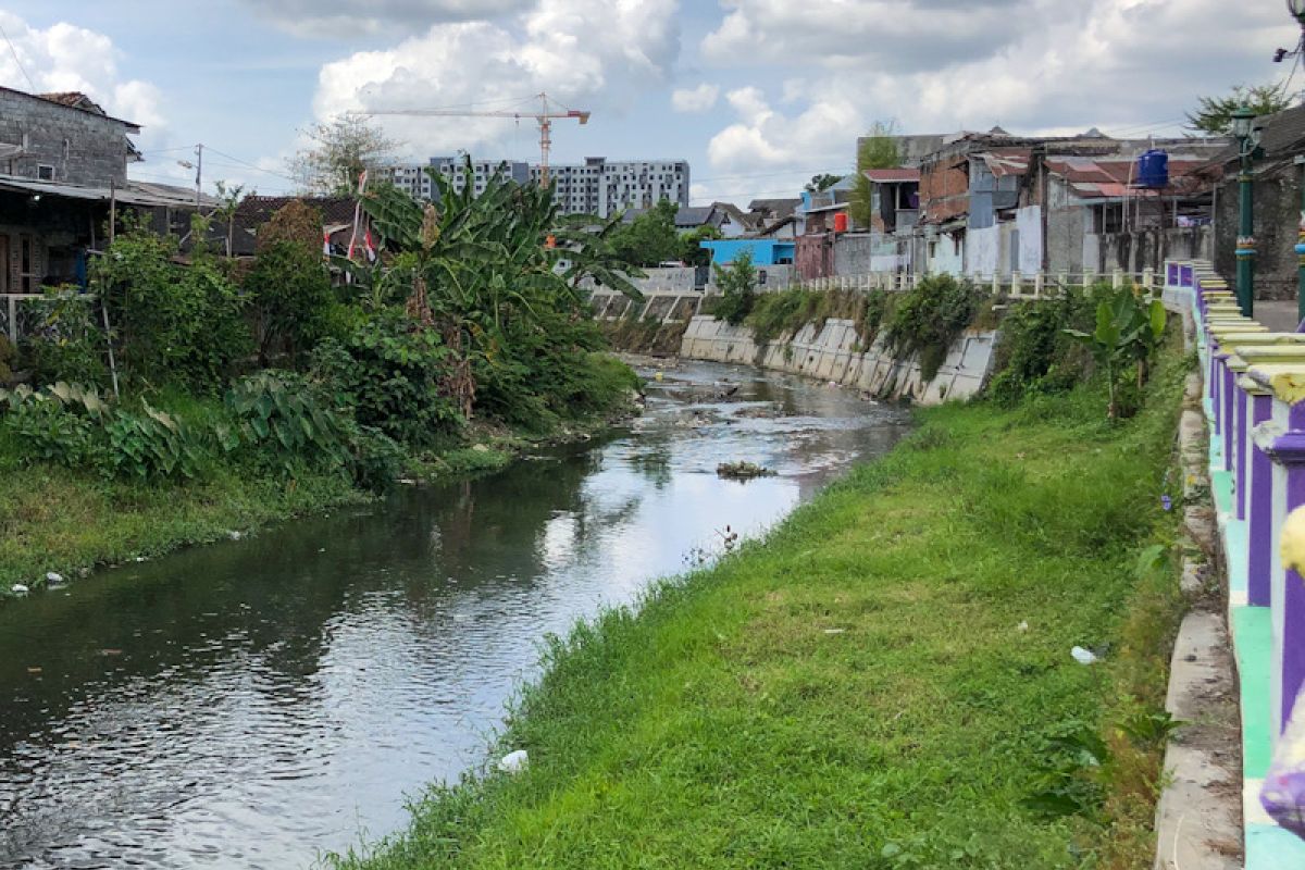 Penataan bantaran Sungai Code dilanjutkan di sekitar Jembatan Tungkak