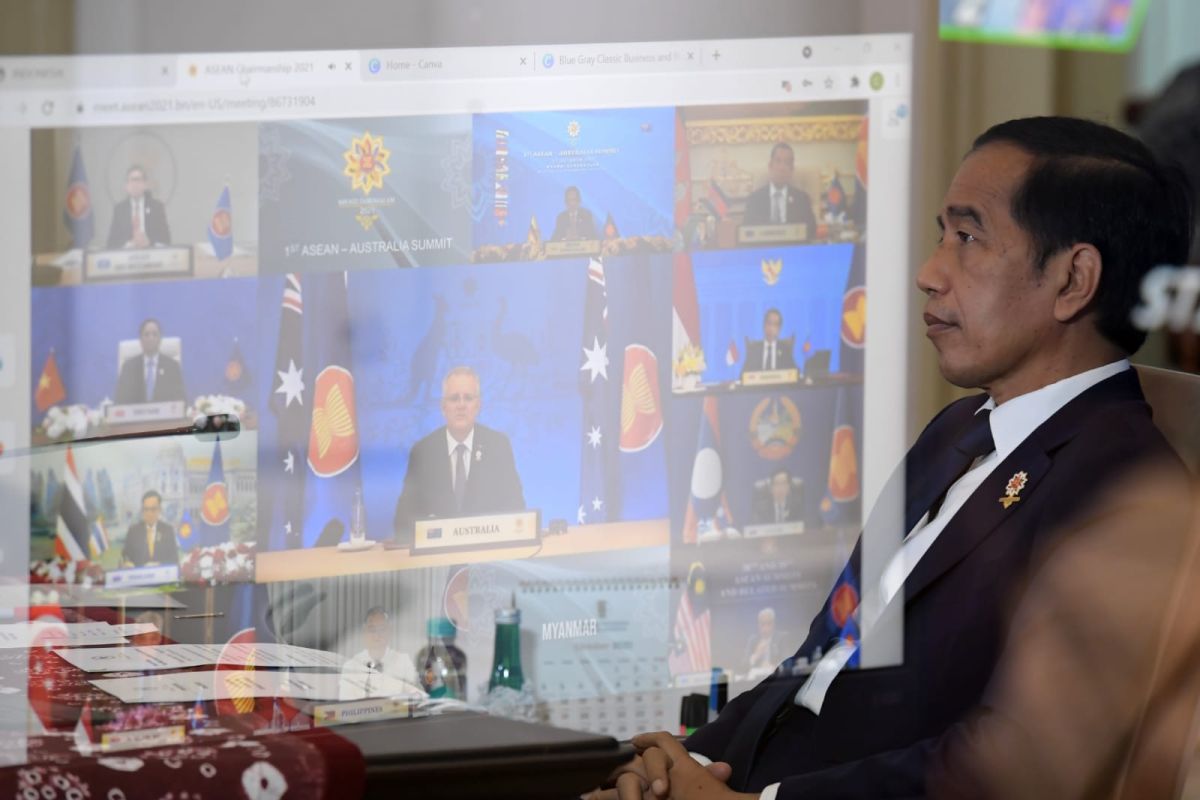 Presiden Jokowi dorong ASEAN dan Australia terus bangun kepercayaan