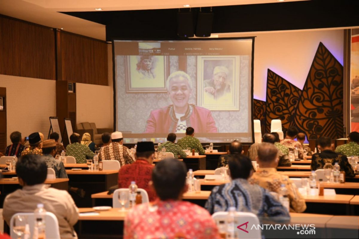 Ketua Papdesi Jawa Tengah sambangi Gubernur Ganjar Pranowo