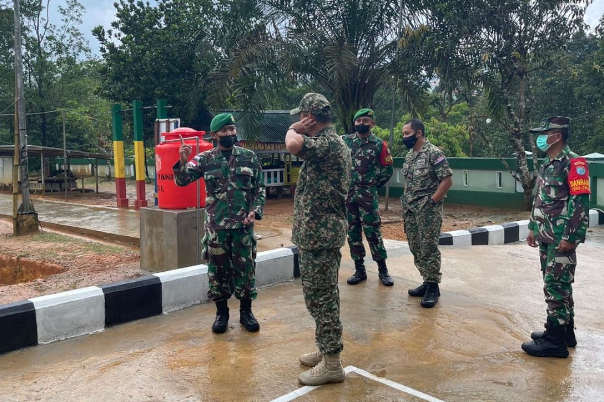 Indonesian, Malaysian armies strengthen cooperation in border security