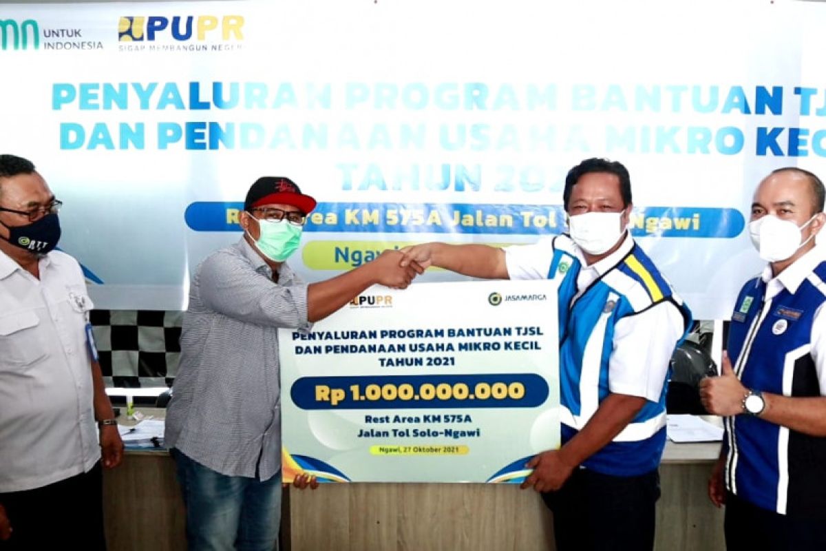 Jasa Marga salurkan bantuan  Rp1 miliar untuk UMK terdampak pandemi