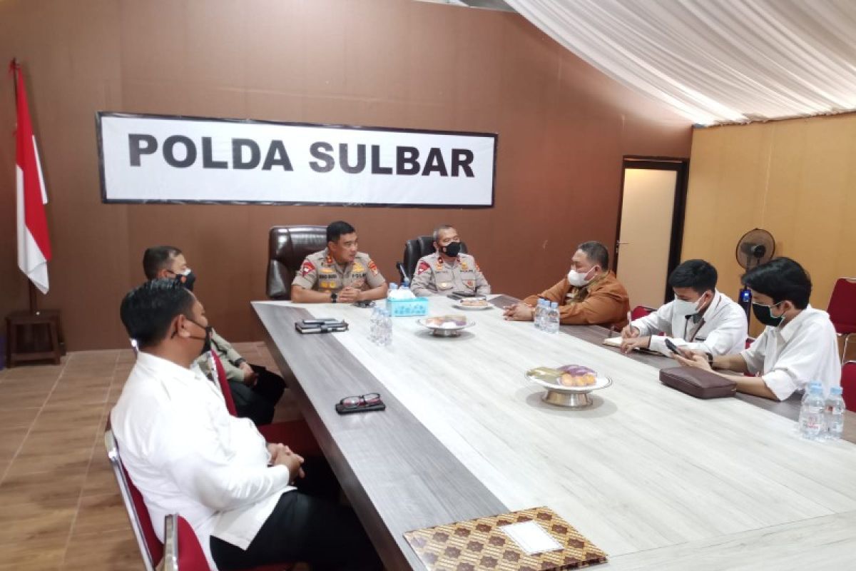 Ombudsman dan Polda Sulbar bahas pencegahan pelanggaran pelayanan publik