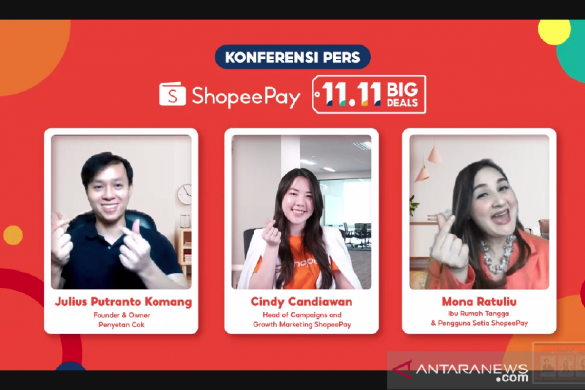 ShopeePay buat 11.11 Big Deals gelorakan positifnya pembayaran digital