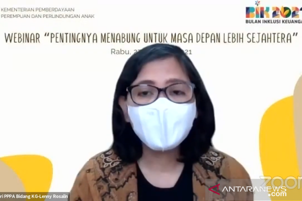 KPPPA tekankan pentingnya perempuan dan anak untuk menabung