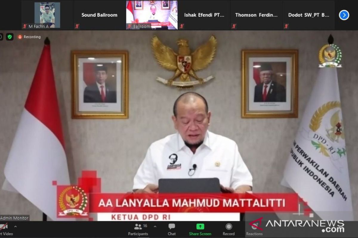 Ketua DPD ajak pengusaha cermati dinamika politik dan ekonomi global