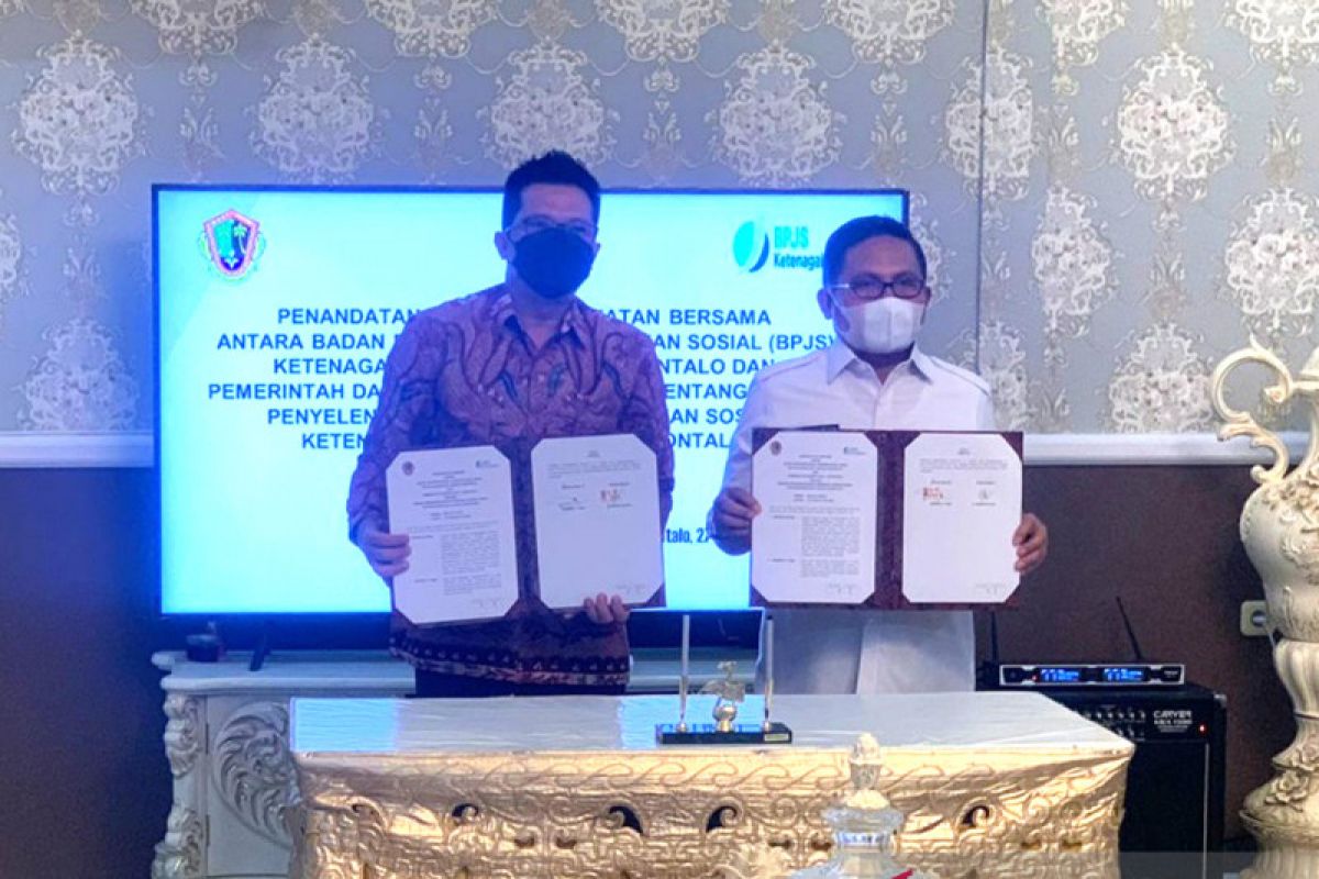 BPJamsostek dan Pemkot Gorontalo kerja sama jaminan sosial