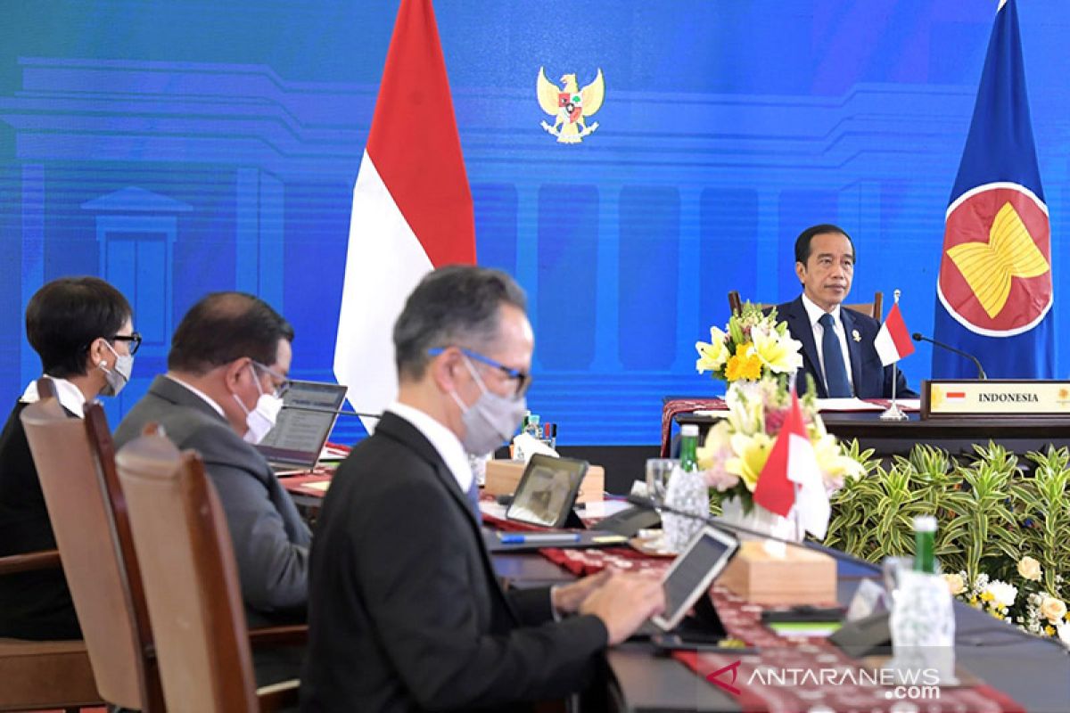 Presiden Jokowi dorong kerja sama infrastruktur ASEAN-Jepang berlanjut