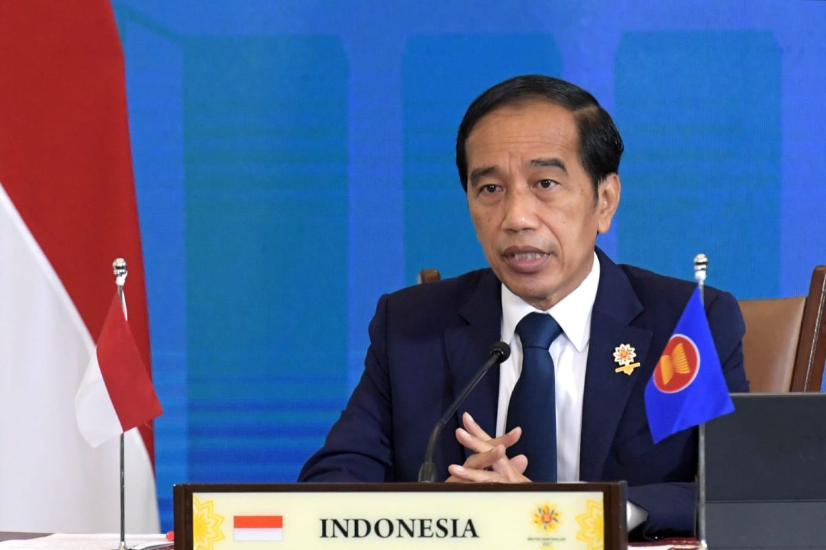 Jokowi sampaikan tiga fokus ASEAN+3 perkuat ketahanan kesehatan