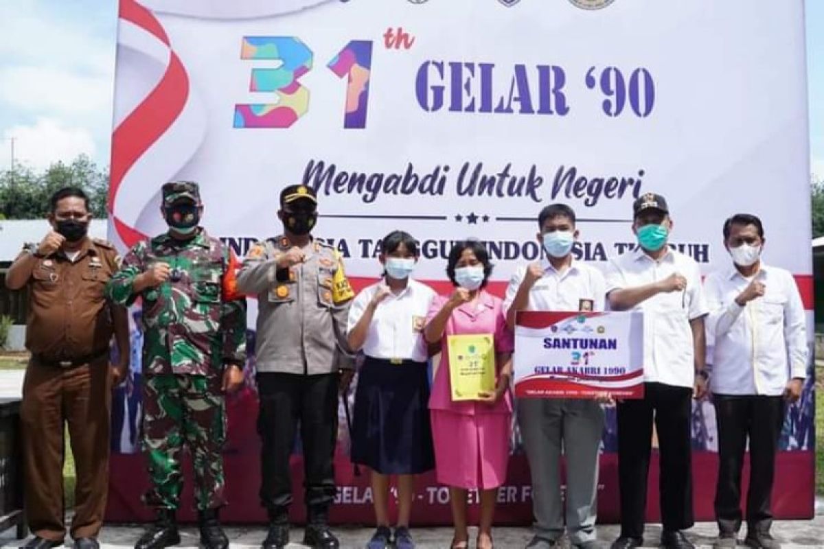 Alumni Akabri 90 gelar vaksinasi di Tebing Tinggi