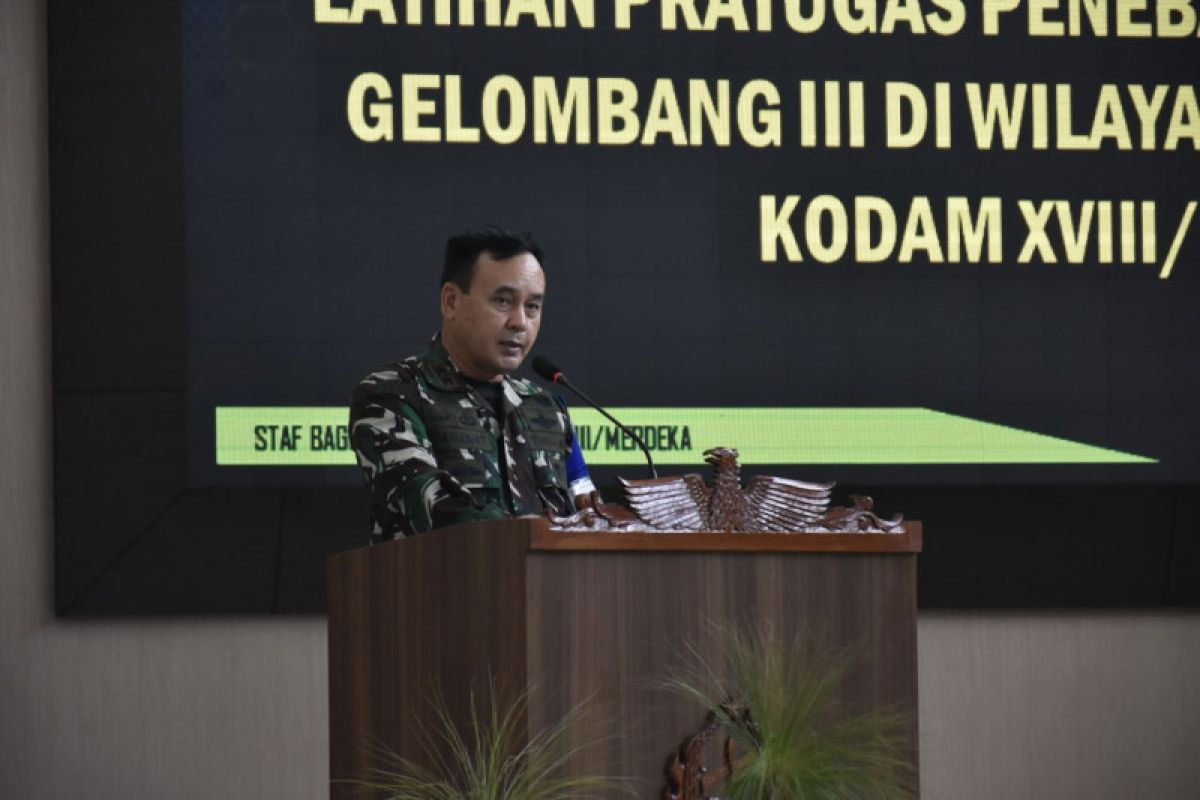 Pangdam XIII/Merdeka: Latihan pratugas tingkatkan kemampuan prajurit