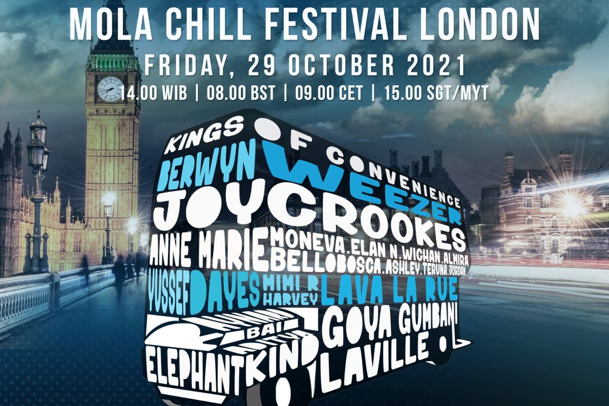 Kings of Convenience dan Weezer tampil di Mola Chill Festival London