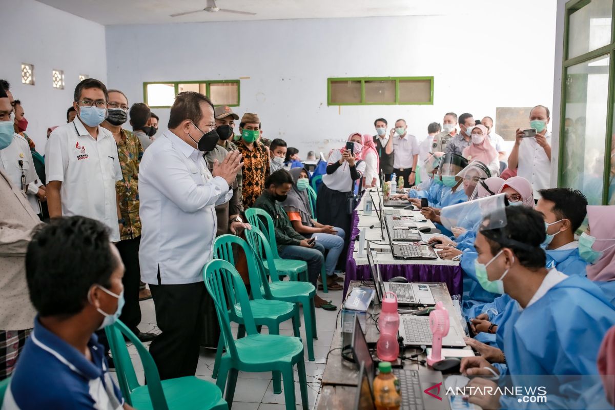 Cakupan vaksinasi di Jember ditargetkan capai 50 persen pada November 2021