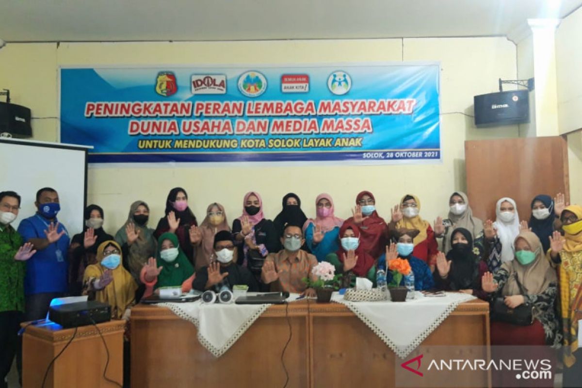 Mereka yang mendukung Solok sebagai kota layak anak