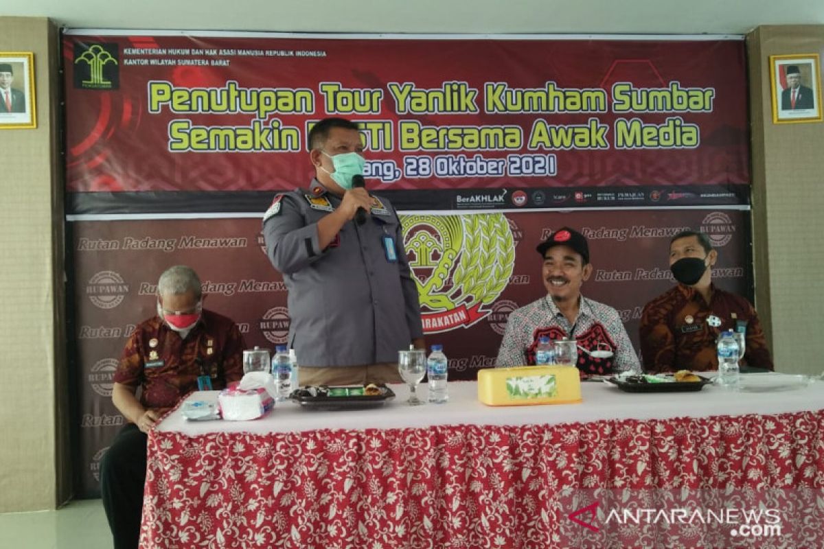 Pelayanan begini akan diwujudkan, tekad Kemenkumham Sumbar