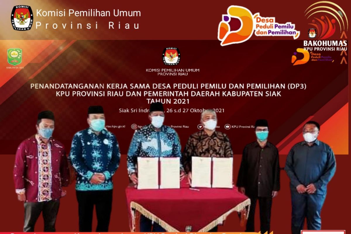KPU Riau bentuk desa peduli  Pemilu