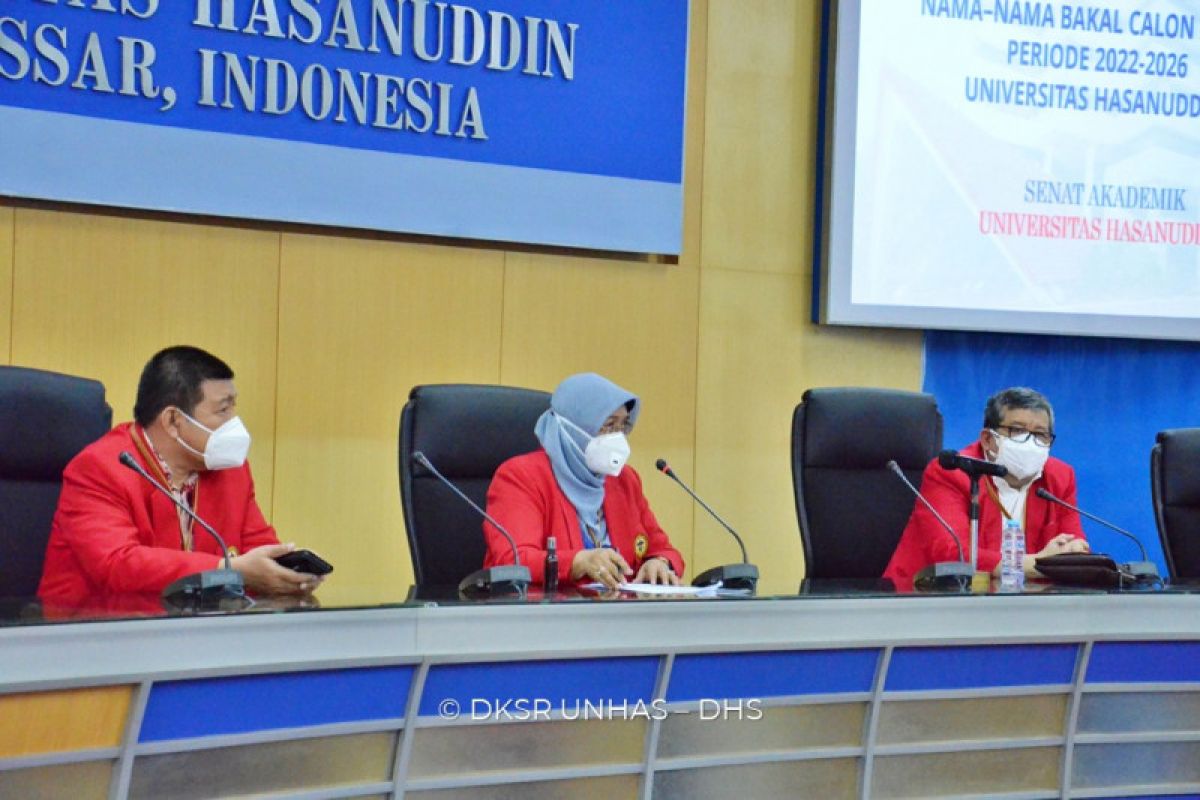 Senat Unhas mulai tahapan penyaringan rektor periode 2022-2026