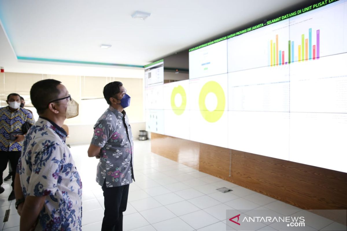 Bapenda Makassar belajar peningkatan pajak di Pusdatin DKI Jakarta