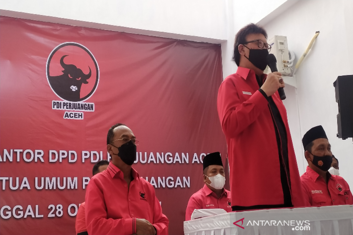 Empat Kantor PDI Perjuangan diresmikan di Aceh