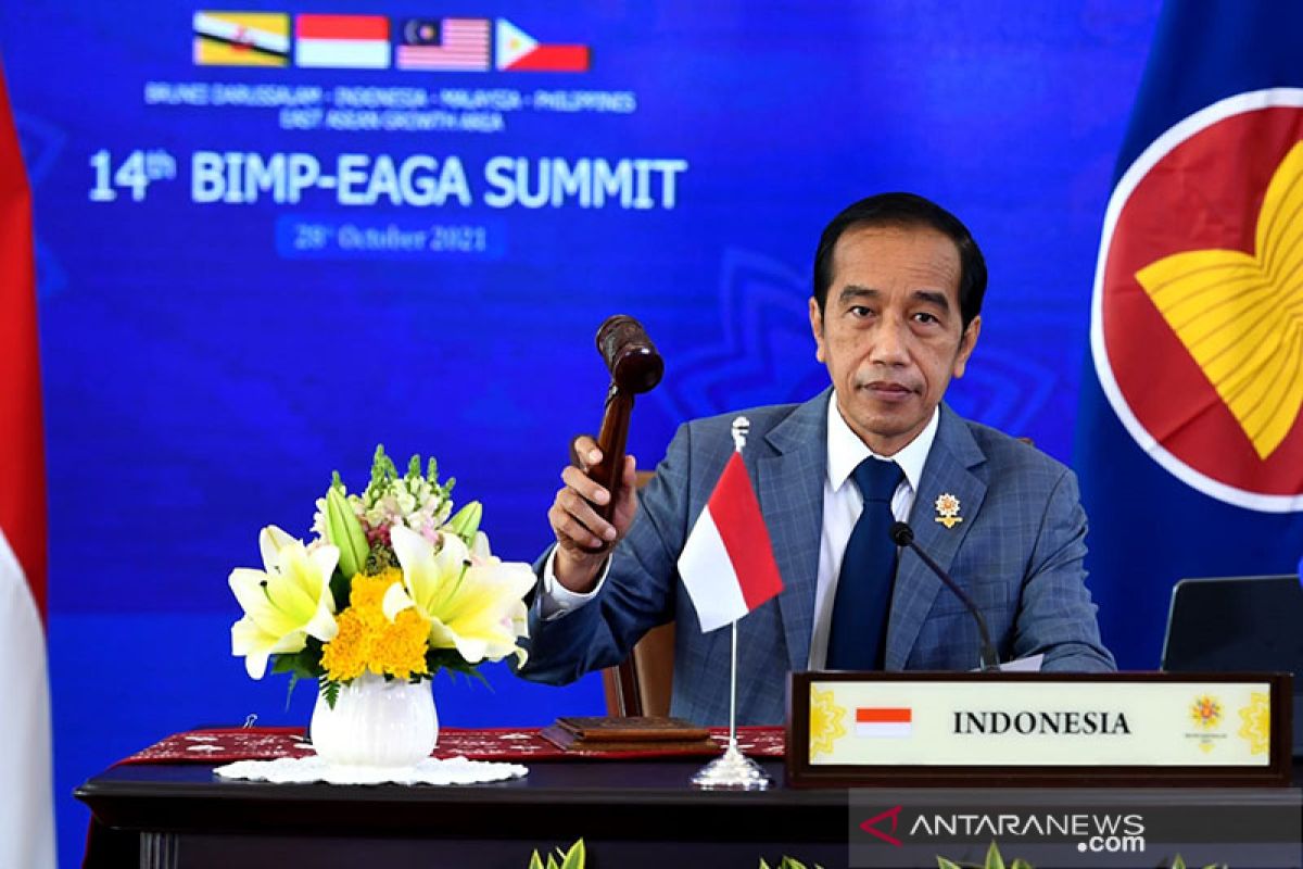 Jokowi: kunci pemilihan ekonomi lewat kerja sama BIMP-EAGA
