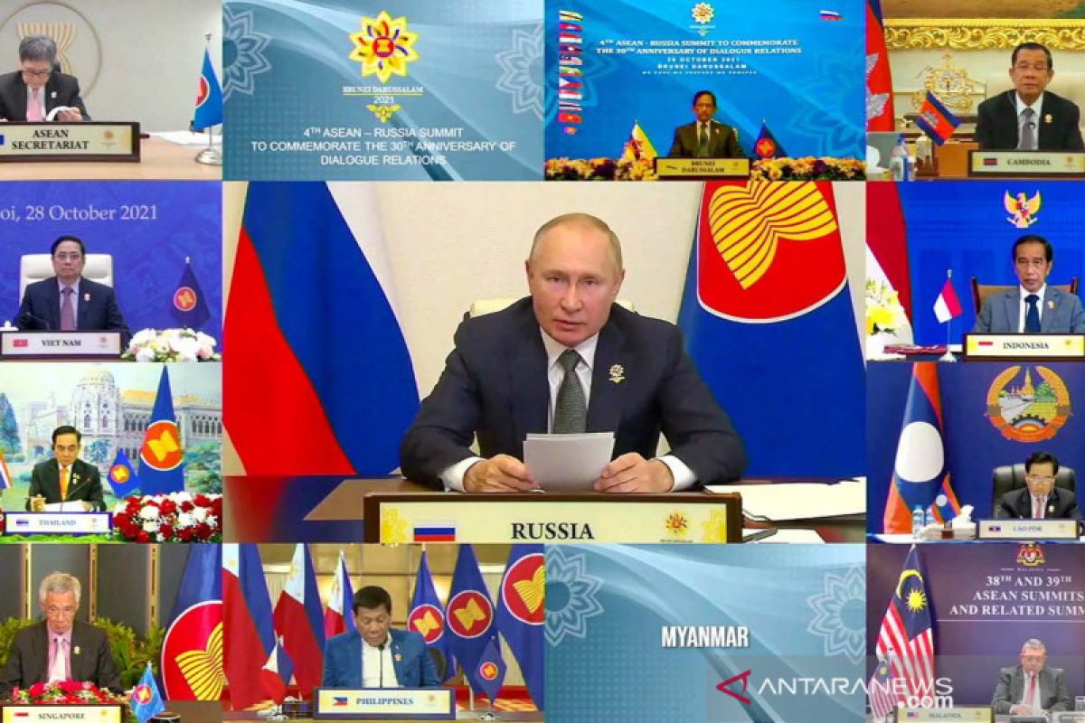 Presiden Rusia Vladimir Putin Hadiri Ktt Asean Secara Daring Antara News Presiden Rusia Vladimir Putin Hadiri Ktt Asean Secara Daring Antara News