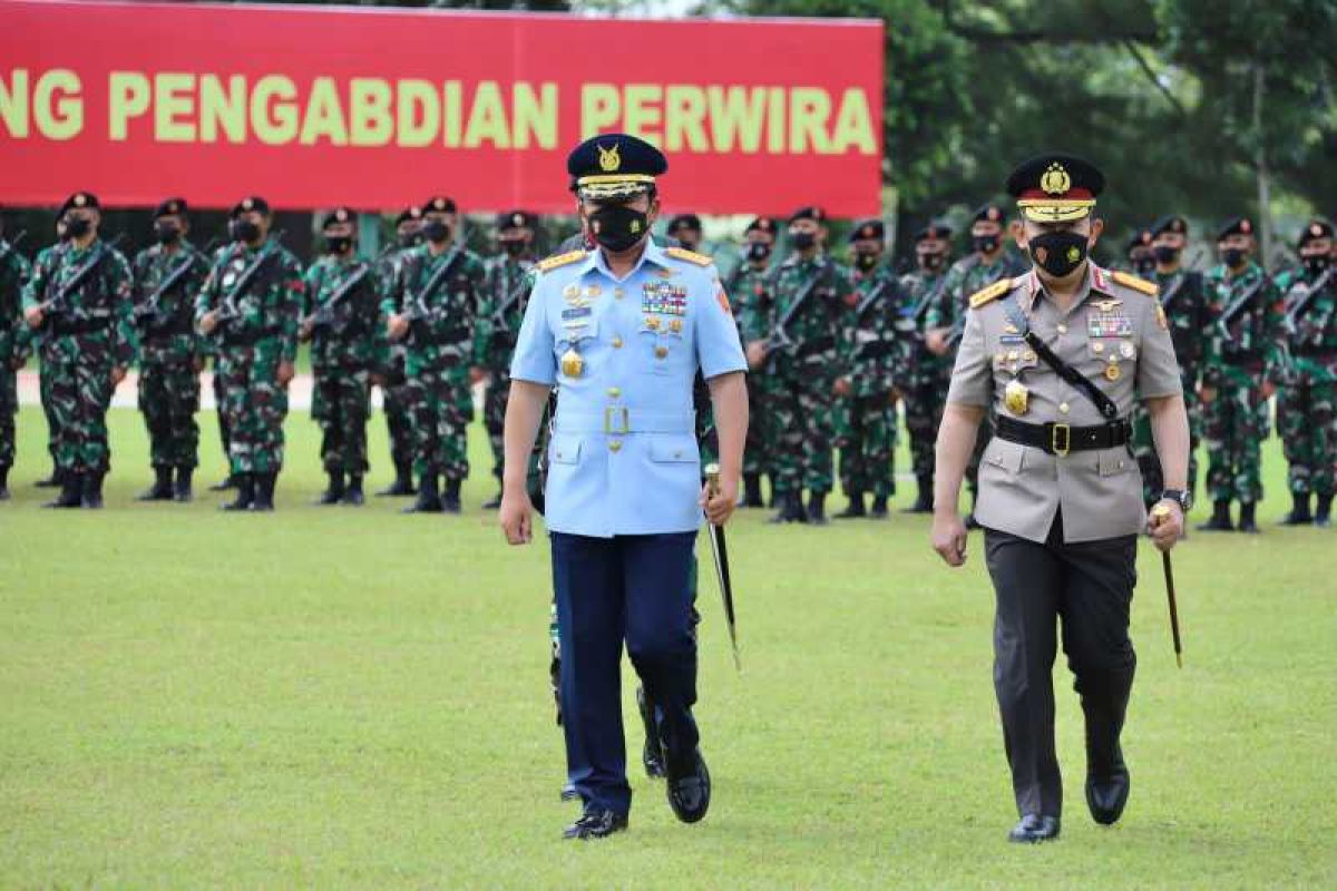Panglima TNI dan Kapolri wisuda 982 Prabhatar Akademi TNI-Akpol