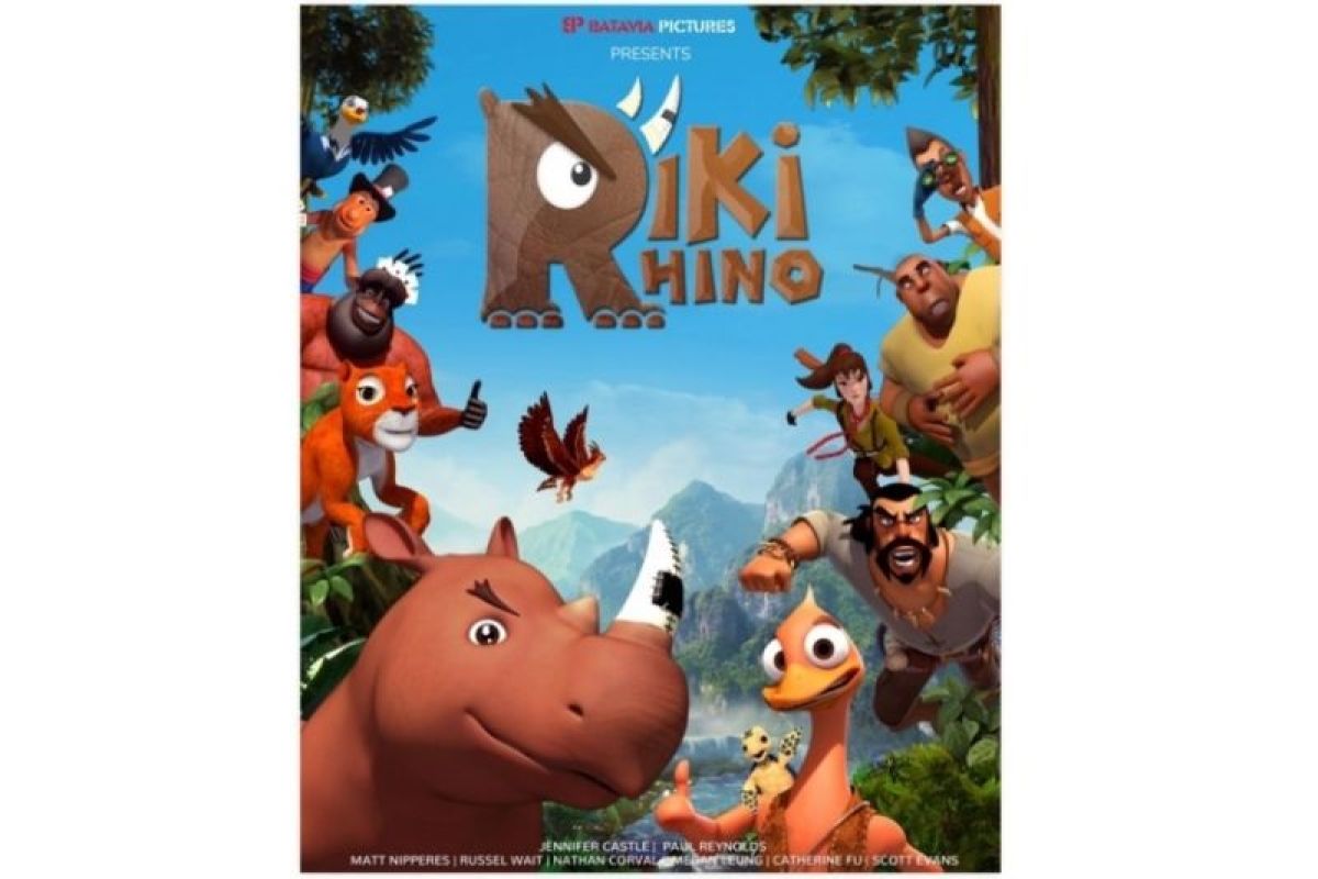 Jennifer Castle dan Paul Reynolds isi suara untuk film animasi "Riki Rhino"