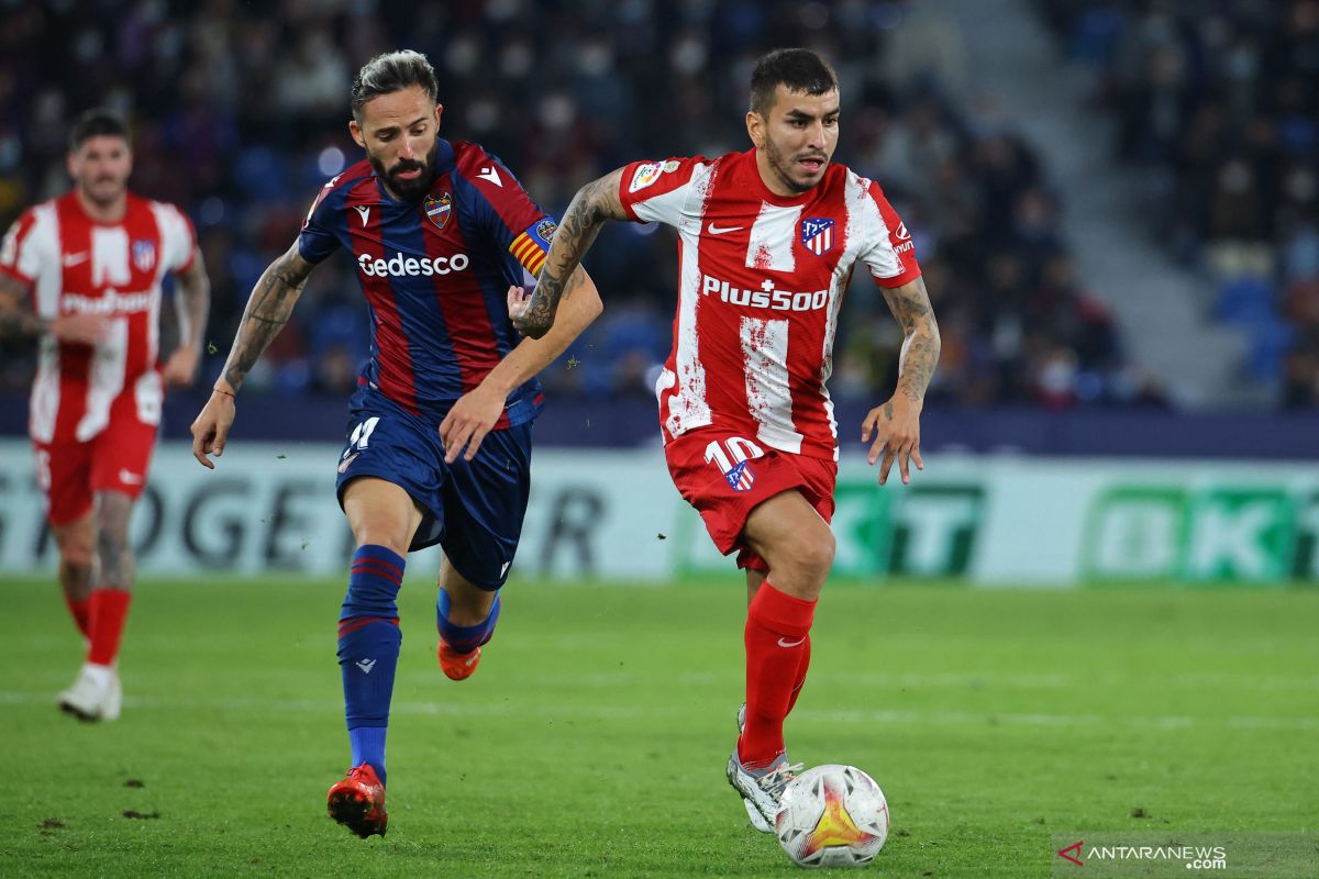 Atletico berbagi poin dengan Levante, Sociedad tekuk Celta Vigo 2-0