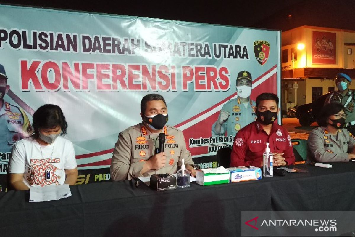 Polisi tetapkan tersangka saling lapor pedagang dan preman di Medan