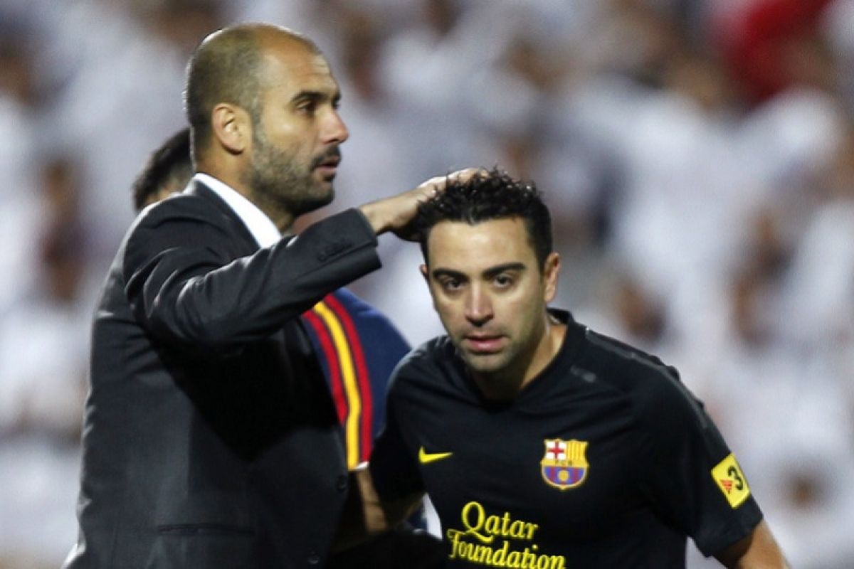 Guardiola nilai Xavi sudah siap latih Barcelona