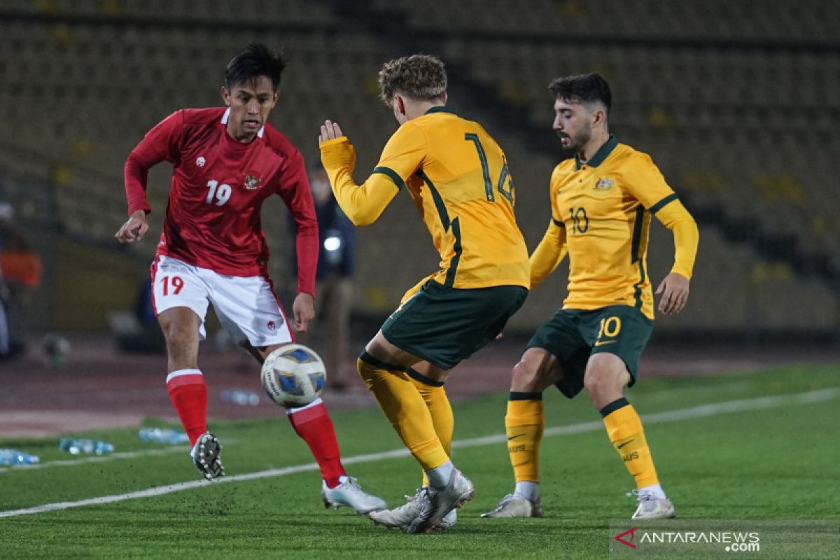 Indonesia gagal ke Piala Asia U-23 usai kalah lagi dari Australia