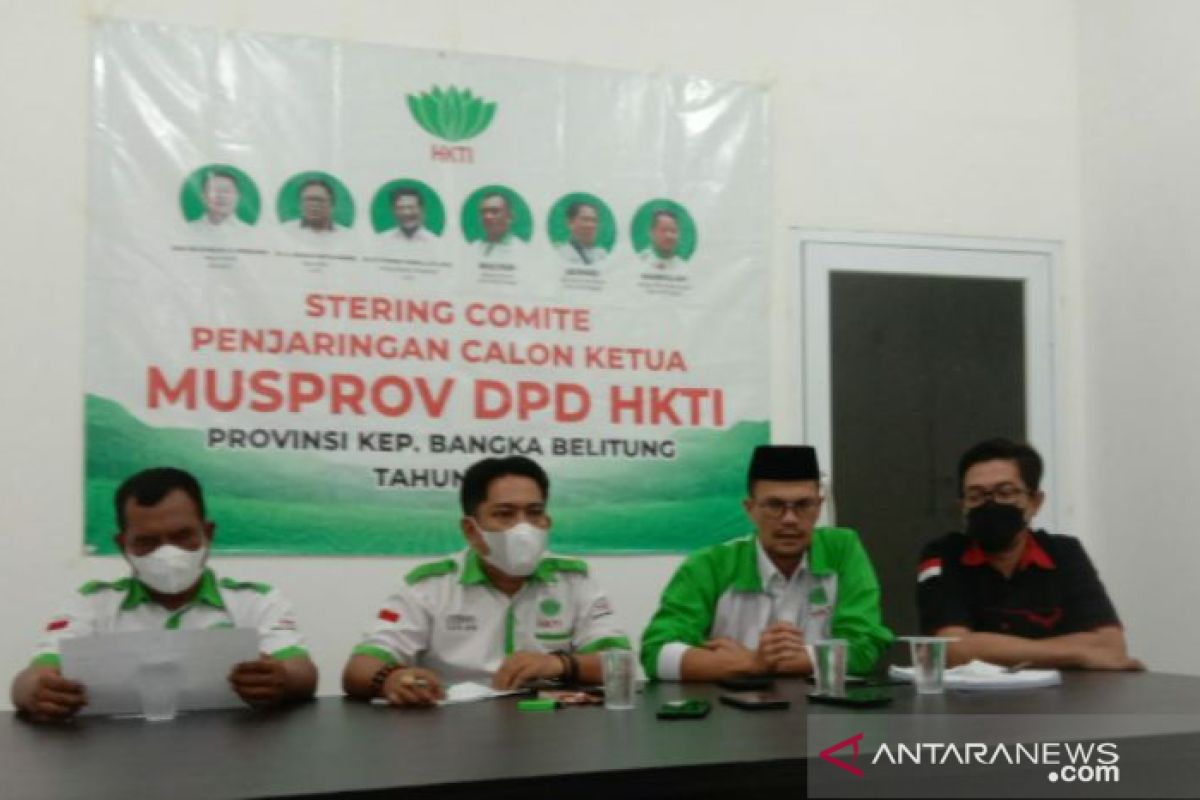 HKTI Babel siap tentukan kepengurusan periode kedua