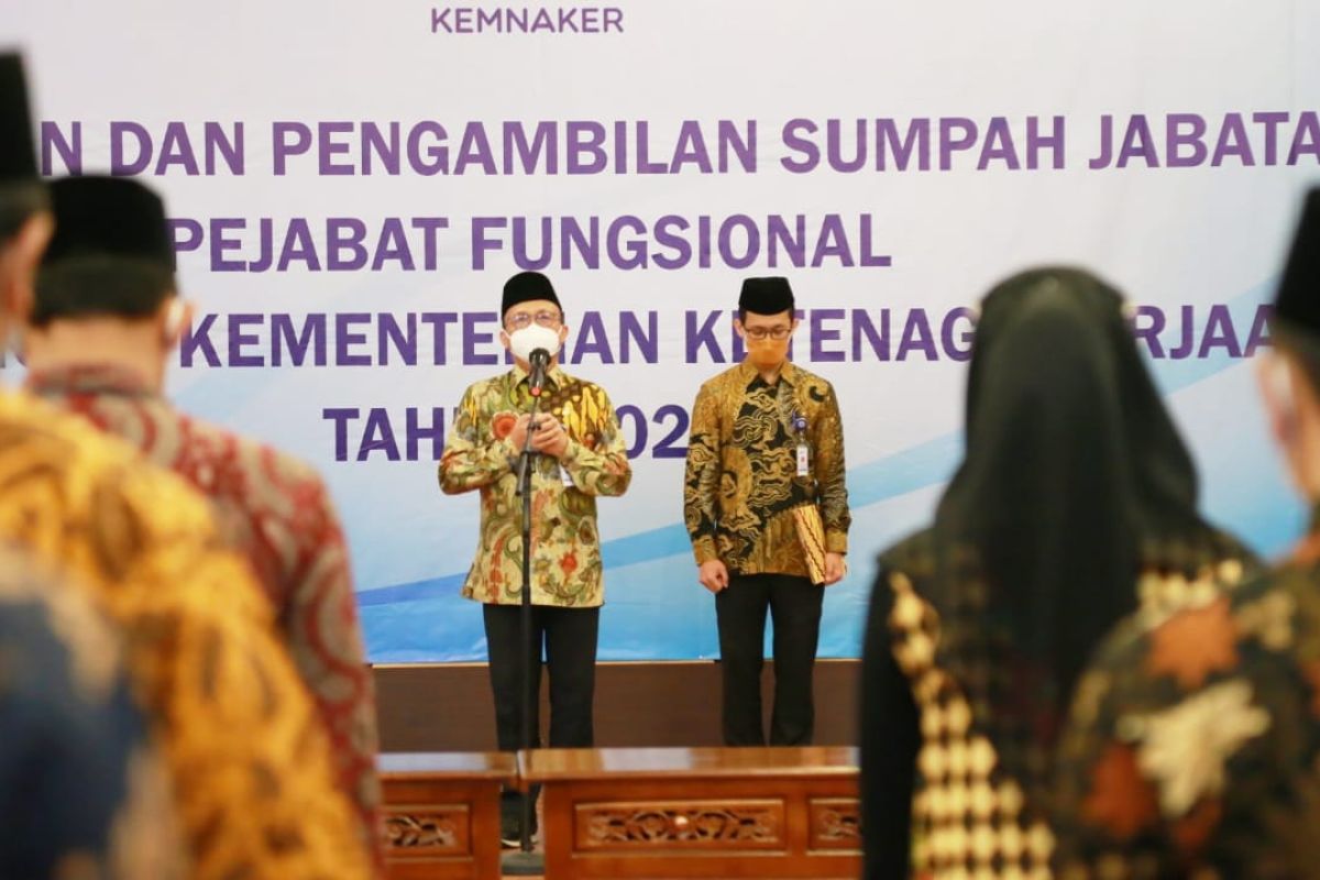 Sesjen Kemnaker minta pejabat fungsional dapat lakukan inovasi kerja