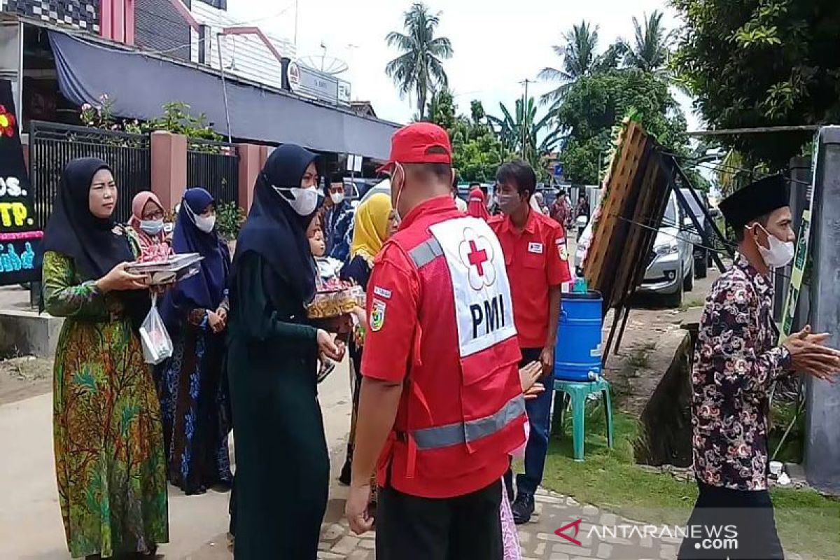 PMI Kabupaten Tulang Bawang Barat ajak masyarakat tak kendor ikuti prokes di zona PPKM level 2