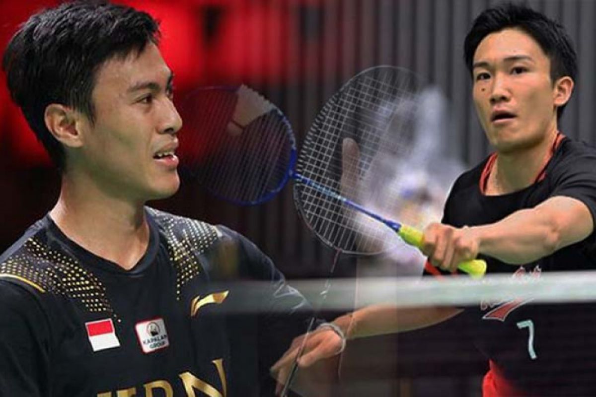 Shesar bertemu Kento Momota pada perempat final French Open