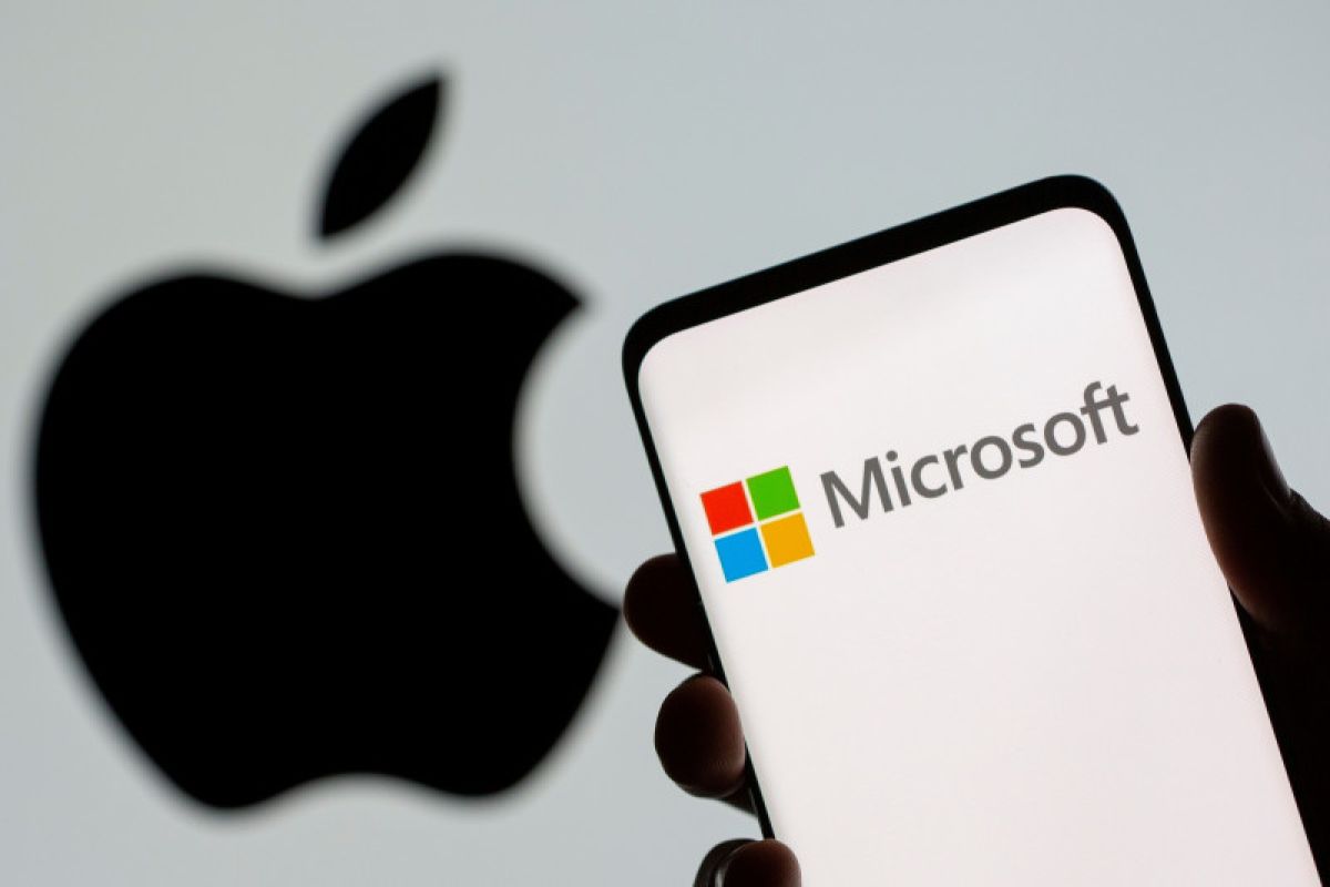 Microsoft mengungguli Apple dari nilai penjualan