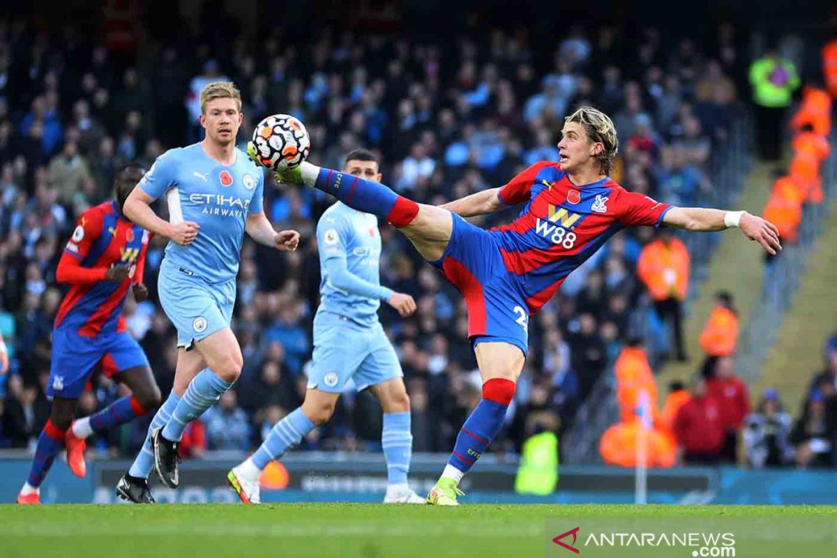 Liga Inggris: Crystal Palace rusak perayaan laga ke-200 Guardiola  bersama City