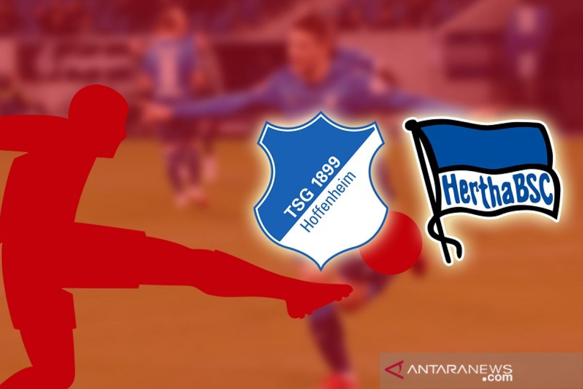 Hoffenheim kembali ke jalur kemenangan saat tundukkan Hertha Berlin